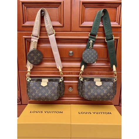 louis vuitton multi pouchette bag|3 piece louis Vuitton Bag.